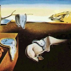 cuadro surrealismo 'los relojes'